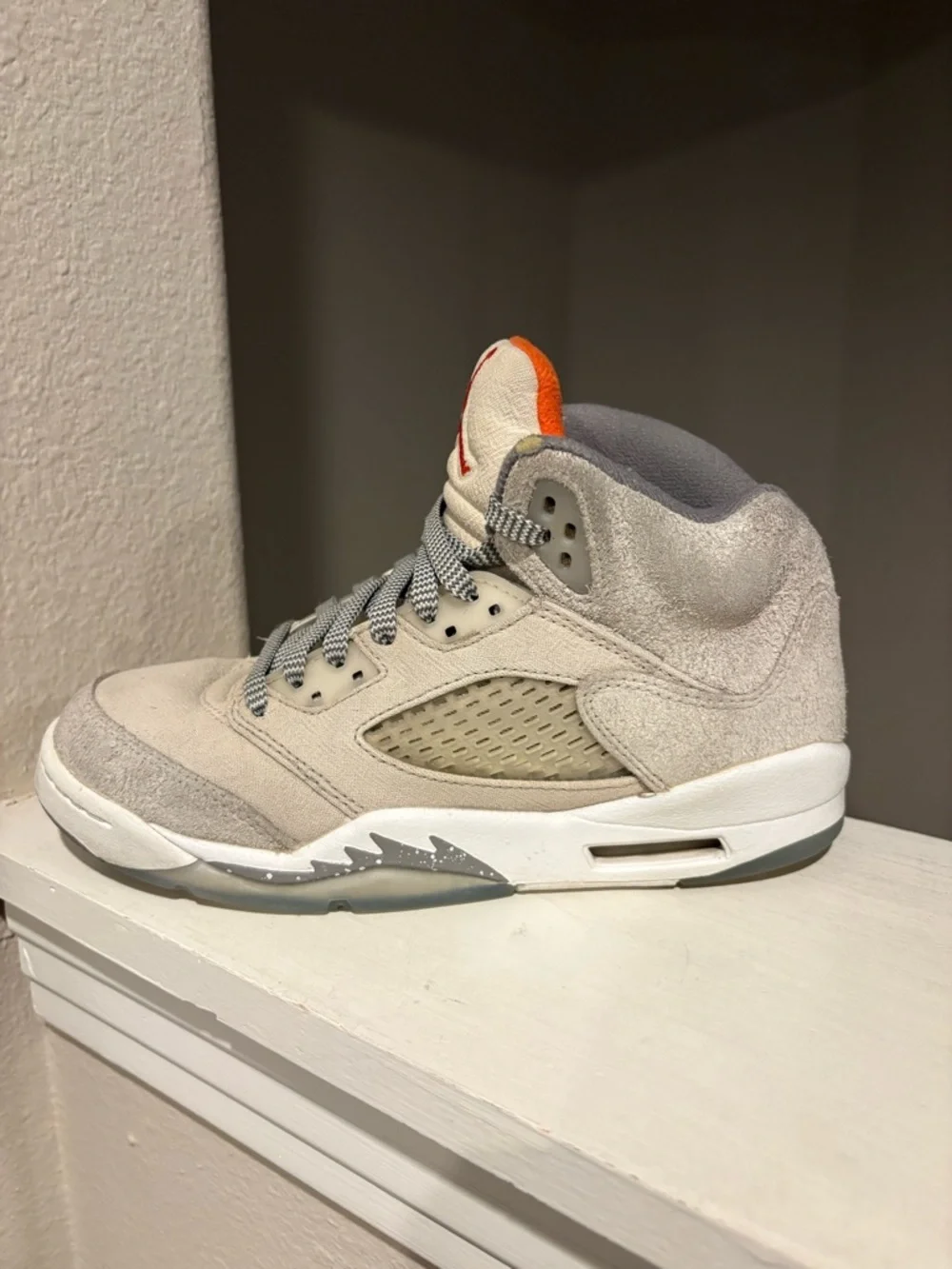 Nike Air Jordan 5 Retro SE Craft Orewood Brown Suede Size Youth 5.5Y FD9220-180